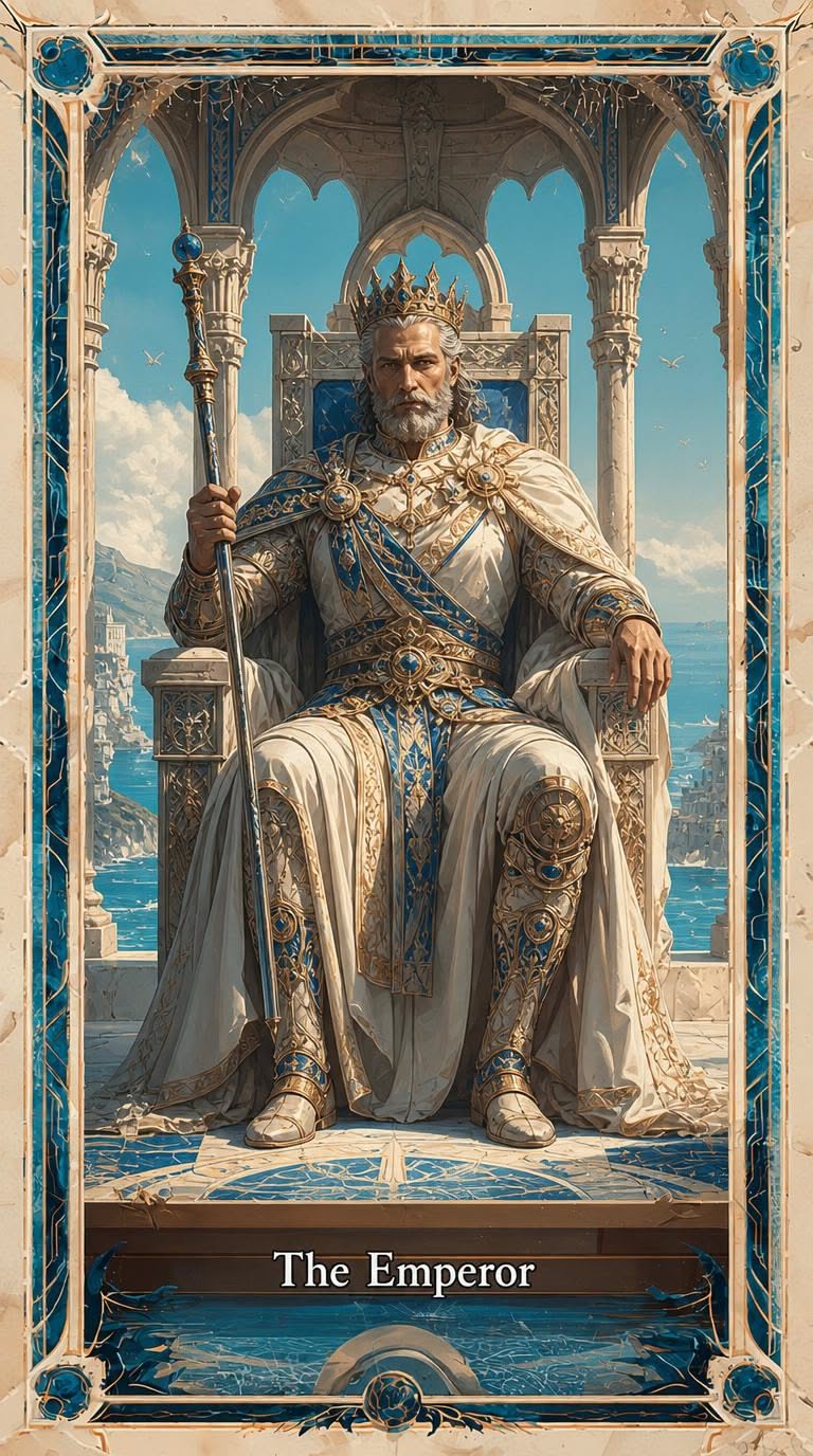 The Emperor tarot artwork