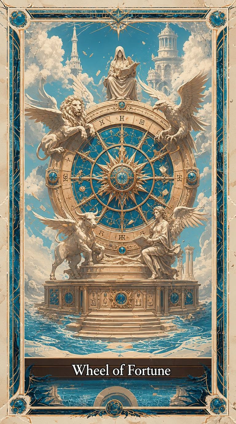 Wheel of Fortune tarot artwork