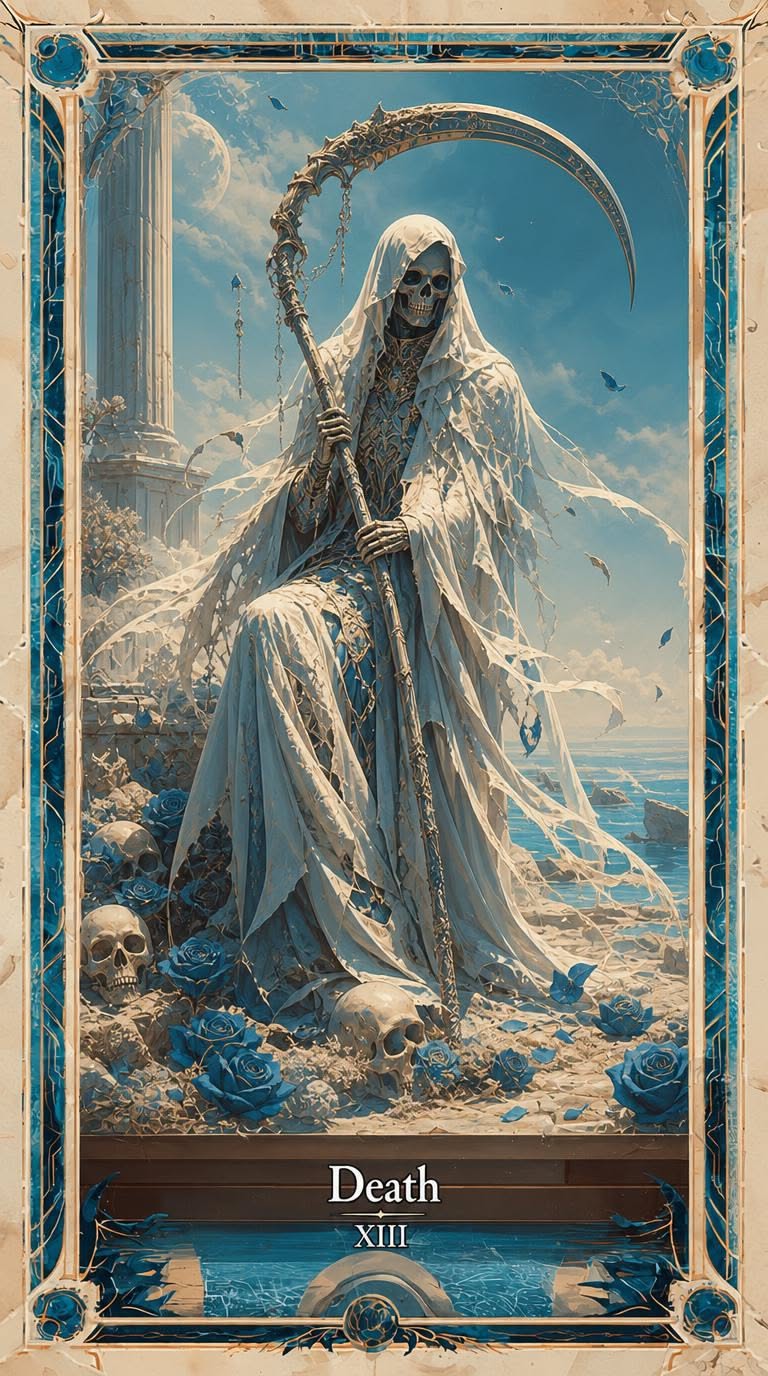 Death tarot artwork