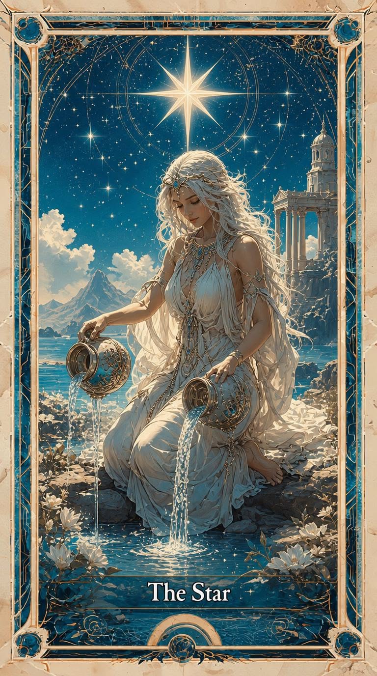 The Star tarot artwork